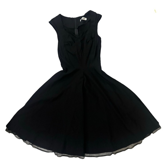 Rockabilly Swing Dress SM Whimsigoth Fairy Fit & Flare Stretch Classy Old Money - Picture 1 of 7
